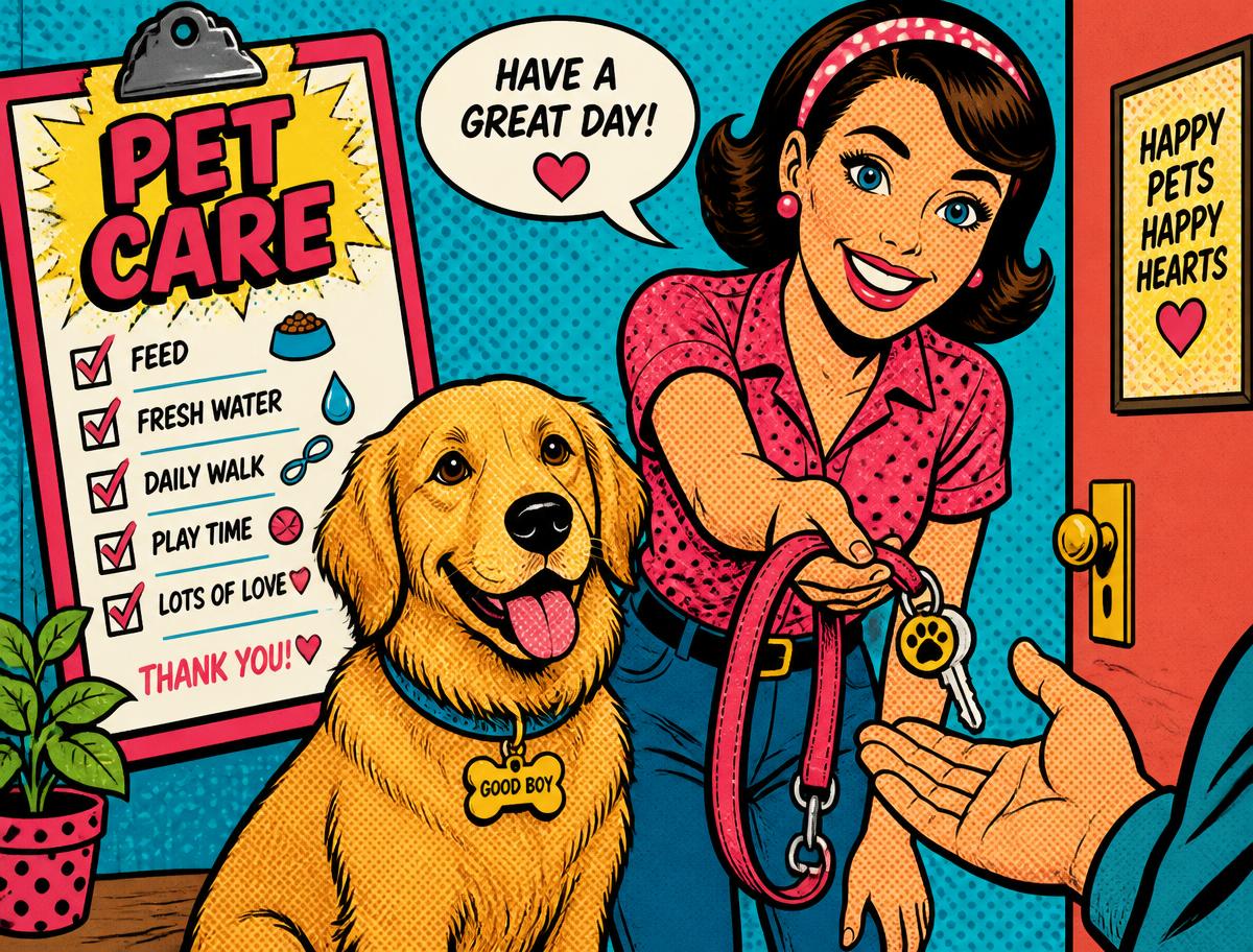 The Pet-Sitter Cheat Sheet Every Dog Parent Needs