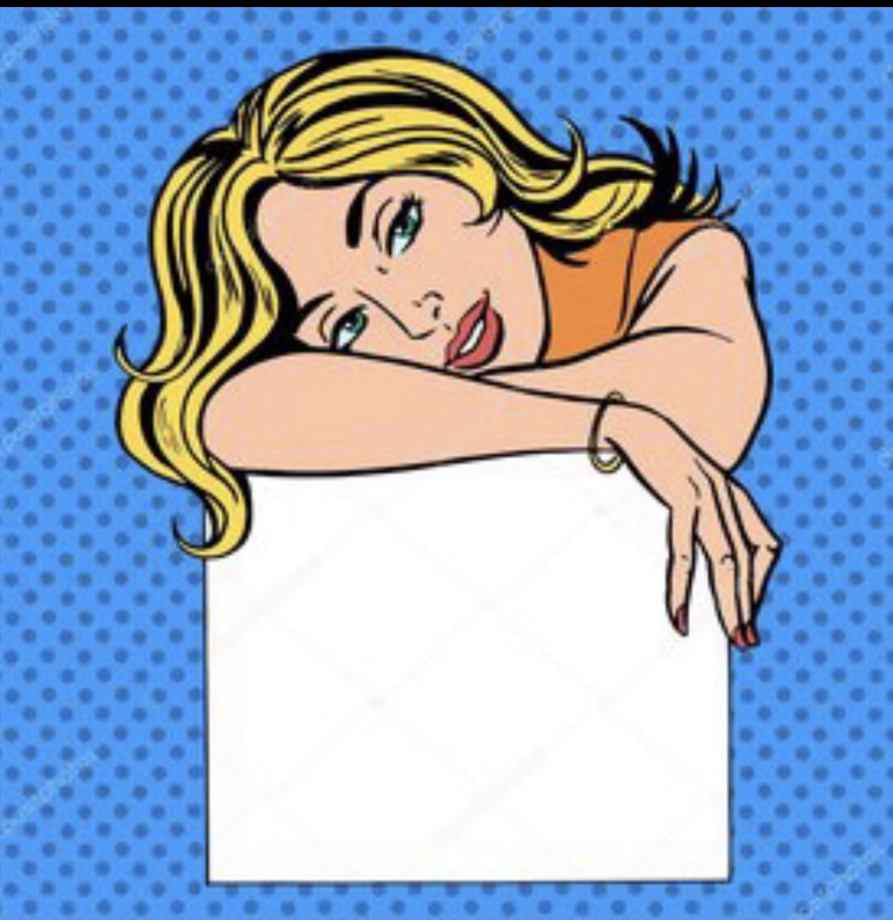 Pop art woman